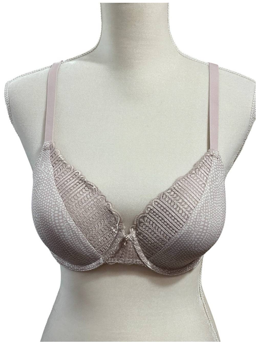 Maidenform Comfort Devotion Lace Convertible Racerback Underwire Bra Mave 38B